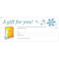 Tips For Creating Gift Certificates In Microsoft Word 2010