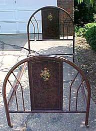 Antique Metal Bed Frame Twin Size