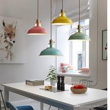 Modern Chandeliers Led Pendant Lights Multicolour Dining Room Restaurant Lamp Switch Pendant Lamps Twisted Wire Home Decration Lighting E27 Drum Pendant Lights Drum Light Pendant From Autoledlight 23 77 Dhgate Com