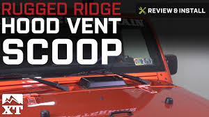 jeep wrangler rugged ridge hood vent