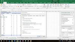 date range of a pivot table