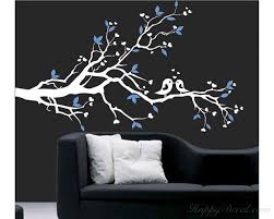 Plum Blossom Branch Wall Decal With