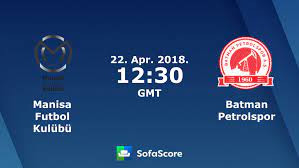 Manisa Futbol Kulübü Batman Petrolspor live score, video stream and H2H  results - SofaScore