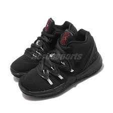 Details About Nike Kyrie 5 Ps Irving V Black White Red Kid Preschool Shoes Sneakers Aq2458 016