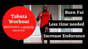 tabata workout for beginners part 1