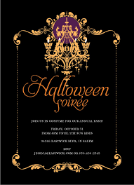 Halloween Flyer Invitations Halloween Party Invitation Template