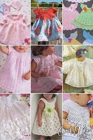 vine crochet baby dress patterns