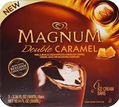 On Second Scoop: Ice Cream Reviews: Magnum Double Caramel Ice Cream Bar Review