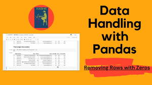 data handling using pandas removing