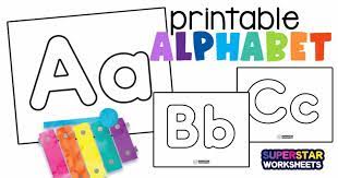 printable alphabet letter templates