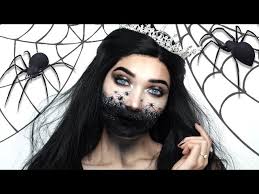 spider queen halloween makeup tutorial