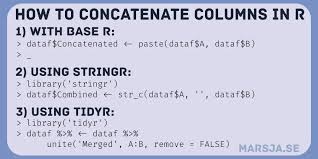 how to concatenate two columns or more