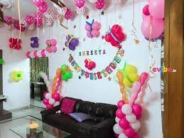 birthday decoration ideas at home for
