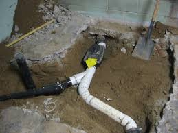 backwater valve installation retroing