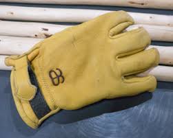 Lined Elkskin Leather Gloves
