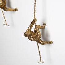 These climbing man wall sculpture are durable and trendy. Climbing Man Wall Sculpture Wayfair