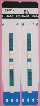 determine test strips positive and
