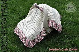 Crochet Pattern Waffle Stitch Car Seat
