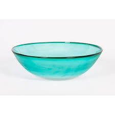 Green Bowl In Glass Signed By Cenedese