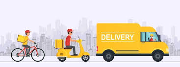 delivery service concept order