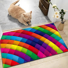kitchen floor mat colorful carpet rug