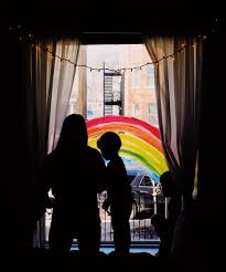 quarantine rainbows the sidewalk club