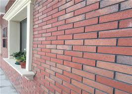 outdoor fake brick wall covering
