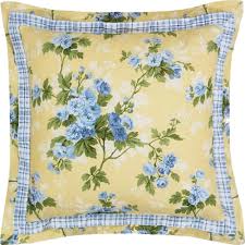 laura ashley blue and yellow cassidy