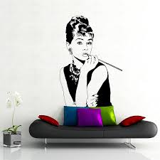 Audrey Hepburn Superstar Vinyl Wall Art