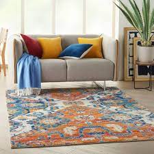 fl transitional area rug