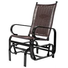 Cisvio Wicker Outdoor Glider Chair
