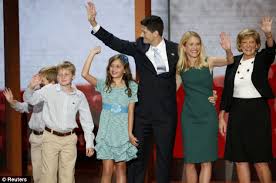 Daughter liza and sons sam and charlie. Paul Ryan S Black Girlfriend Was Stunning Cheerleader Who Stole The Heart Of Up And Coming Political Student Daily Mail Online