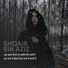 sad shayari verses of loss and