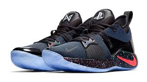 The pg 3 showed up in a bunch of different colorways around the league. Paul George X Playstation The Pg 2 Playstation Colorway Suit Up Geek Out