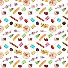 mexican candy fabric wallpaper and