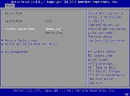 configure uefi secure boot oracle