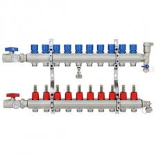 10 branch br manifold for radiant