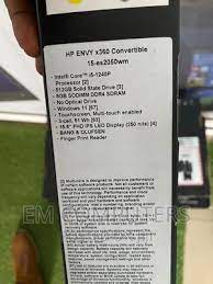 new laptop hp envy 15t 8gb intel core
