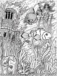 Glass houses for fish are a welcome gift for lovers of wildlife. Poissons 5 Fishes Adult Coloring Pages