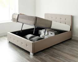 Aspire Beds Upholstered Storage Ottoman