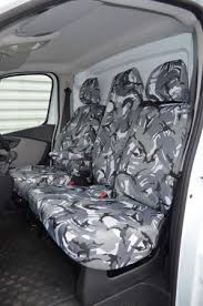 Front Row Grey Camo Seat Covers 1 2