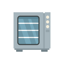 Oven Convection Technology Icon Flat