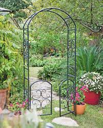 garden arbor with gate visualhunt