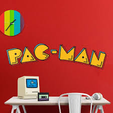 Wall Sticker Letters Pac Man