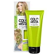 Temporary hair dye usually washes out in one or two shampoos. Paris Colorista Wash Out Lime Green Neon Semi Permanent Hair Dye 80ml Buy Online In China At China Desertcart Com Productid 71611284