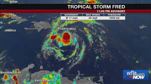 Tropical Storm Fred forms in the ...