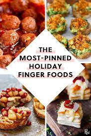 Best christmas appetizers best party appetizers appetizers for a crowd easy party food tomato appetizers appetizer recipes fresh basil recipes yummy christmas appetizer ideas and recipes for the holidays, with snacks, treats, dips, pigs in blankets, pinwheels, cheeseballs, christmas crostini. The 6 Most Popular Holiday Finger Foods On Pinterest Holiday Finger Foods Christmas Recipes Appetizers Christmas Party Food