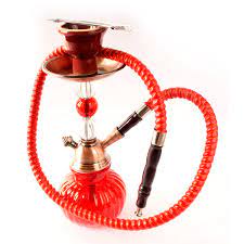 Buy Skycandle Hookah Chisha Nargile Glass Bottle+Lead Alloy Hookah Three  Round Ball Shape Chisha Narguile Water Pipe(Red) Online at Low Prices in  India - Amazon.in