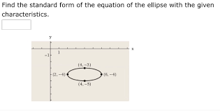 Find The Standard Form Of The Equation