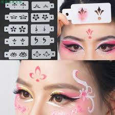 ruuang diy face makeup template